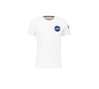 Alpha Industries Space Shuttle T-Shirt Camisetas Talla S - Blanco
