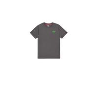Alpha Industries Spray Print T-Shirt para Hombre Vintage Grey XS