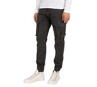 ALPHA INDUSTRIES Pantalón cargo 'Spy' antracita / rojo 36 antracita / rojo