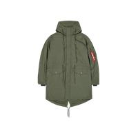 Alpha Industries Studio M-51 Fishtail Backprint (2in1) Field Jacket Chaquetas de campo Talla M - Verde oliva