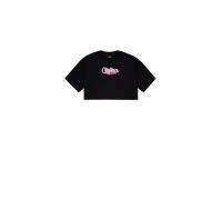 Alpha Industries Studio Rainbow Cropped T-Shirt Camisetas Talla L - Negro