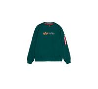 Alpha Industries Alpha Label Sweatshirt Sudaderas Talla L - Verde