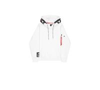 Alpha Industries Alpha Hoodie Sudaderas con capucha Talla M - Blanco/Negro
