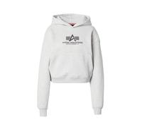 Alpha Industries Basic Big Logo Puff Print Hoodie Sudaderas con capucha Talla M - Gris