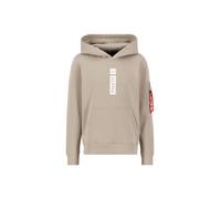 ALPHA INDUSTRIES Sudadera arena / blanco M arena / blanco
