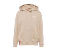 ALPHA INDUSTRIES Sudadera arena / blanco M arena / blanco