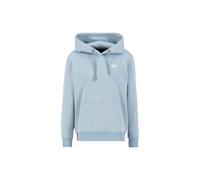ALPHA INDUSTRIES Sudadera azul ahumado / blanco S azul ahumado / blanco