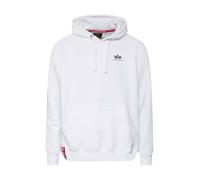 ALPHA INDUSTRIES Sudadera 'Basic' negro / blanco M negro / blanco