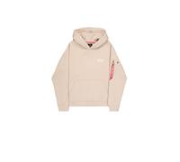 Alpha Industries Signature Back Print Hoodie Sudaderas con capucha Talla L - Beige