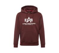 ALPHA INDUSTRIES Sudadera borgoña / blanco M borgoña / blanco