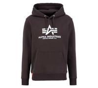 Alpha Industries Sudadera con Capucha Basic Hooded para Hombre Hunter Brown