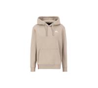 Alpha Industries Sudadera con Capucha Basic Hoody Small Logo para Hombre Vintage Sand