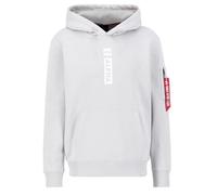 Alpha Industries Sudadera con Capucha para Hombre Pastel Grey