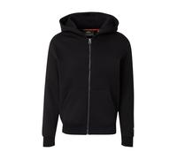 ALPHA INDUSTRIES Sudadera con cremallera negro / blanco L negro / blanco