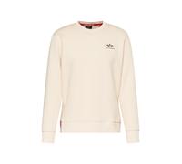 ALPHA INDUSTRIES Sudadera crema / negro M crema / negro
