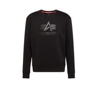 ALPHA INDUSTRIES Sudadera gris / negro M gris / negro