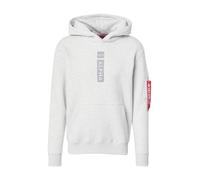 Alpha Industries Alpha Puff Print Hoodie Sudaderas con capucha Talla S - Gris