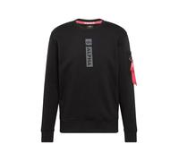 ALPHA INDUSTRIES Sudadera gris / rojo / negro L gris / rojo / negro