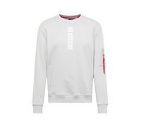 ALPHA INDUSTRIES Sudadera gris / rojo sangre / offwhite XL gris / rojo sangre / offwhite