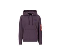 ALPHA INDUSTRIES Sudadera lima / rojo sangre / borgoña XL lima / rojo sangre / borgoña
