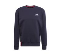 ALPHA INDUSTRIES Sudadera marino / blanco, Talla L