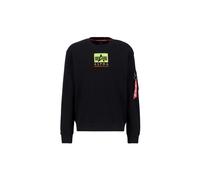 ALPHA INDUSTRIES Sudadera mezcla de colores / negro, Talla XL