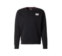 ALPHA INDUSTRIES Sudadera negro / blanco L EUR