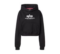 ALPHA INDUSTRIES Sudadera negro / blanco M negro / blanco