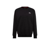 ALPHA INDUSTRIES Sudadera negro / blanco S negro / blanco