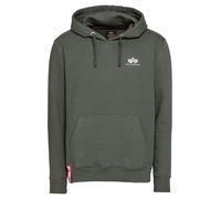 ALPHA INDUSTRIES Sudadera oliva / rojo / blanco L oliva / rojo / blanco