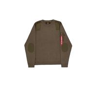ALPHA INDUSTRIES Sudadera oliva / rojo vivo S EUR