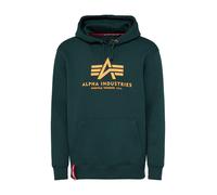 ALPHA INDUSTRIES Sudadera pino / naranja claro / rojo / blanco M pino / naranja claro / rojo / blanco