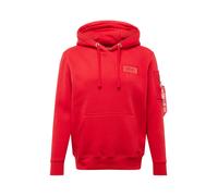 ALPHA INDUSTRIES Sudadera rojo / blanco M rojo / blanco