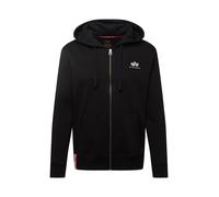 Alpha Industries Basic Small Logo Zip Hoodie Sudaderas con capucha Talla 3XL - Negro