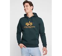 ALPHA INDUSTRIES Sudadera verde oscuro / naranja M EUR