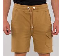 Alpha Industries Terry Pantalones cortos, verde-marrón, tamaño XL para Hombres