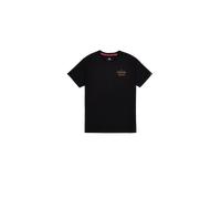 Alpha Industries Tonal Logo Print T-Shirt Camisetas Talla M - Negro