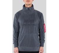 Alpha Industries Turtle-Neck Polar Fleece Jersey, gris, tamaño L para Hombres