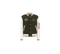 Alpha Industries Varsity Air Force Jacket Chaquetas Talla L - Verde