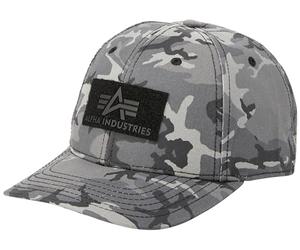 Alpha Industries VLC Cap Camo Unisex Basecap, Sombrero Bebe Unisex Adulto, Black Camo,
