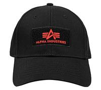 ALPHA INDUSTRIES VLC II Gorro, Negro (Black/Red-94), Talla única Unisex Adulto