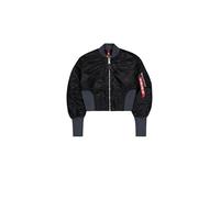 ALPHA INDUSTRIES Chaqueta de entretiempo 'Ma-1' negro M negro