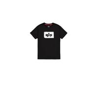 Alpha Industries Washed out Logo T-Shirt para Hombre Black M