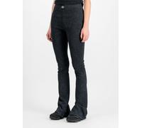 Alpha Industries World Flared Pant Pantalones Talla XS - Negro