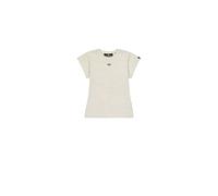 Alpha Industries World Slim T-Shirt para Mujer Stone XL