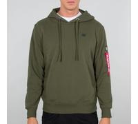 Alpha Industries X-Fit Sudadera con capucha Hoodies / Sweatshirts Verde oscuro XS