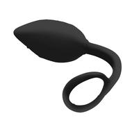 Alpha Male Cock Ring with Butt Plug Tamaño pequeño