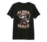 Alpha Male Unicorn Hombres Niños Camiseta Premium