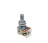 Alpha PM-500-Z - Potenciómetro de 500 K Ohm, mezclador de 2 fuentes, buje de 10 mm, rosca M7 x 0,75, para guitarra eléctrica o bajo eléctrico, cód.
