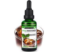 ALPHA POWER FOOD®: Stevia líquida natural - Stevia Gotas de hielo de cola, Edulcorante natural, sustituto del azúcar con sabor - sin azúcar & calorías